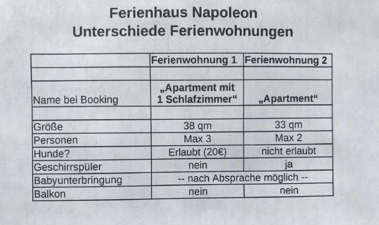 Ferienhaus Napoleon Waldmünchen Eksteriør billede